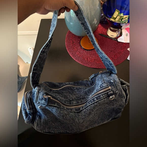 Miss Me ‘Denim Utility’ bag - Picture 3 of 4